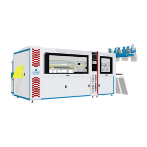 Máquina de montagem de bolsos de colchão digital SX-300DL controlada por PLC 380V 17-20 linhas/min