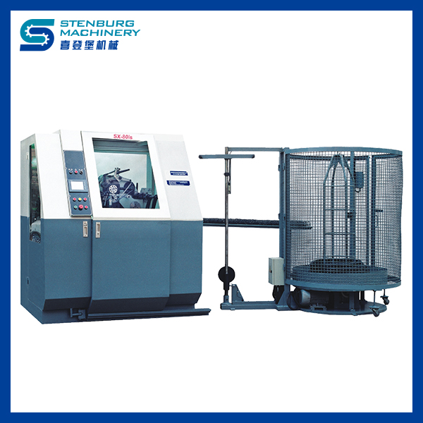 O colchão Double Cone Spring Machine CNC é enviado para clientes no exterior (Maquinaria de Colchão de Stenburg)