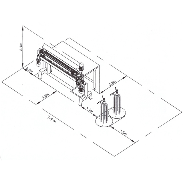 Máquina automática de montagem de mola Bonnell de alta velocidade SX-200s